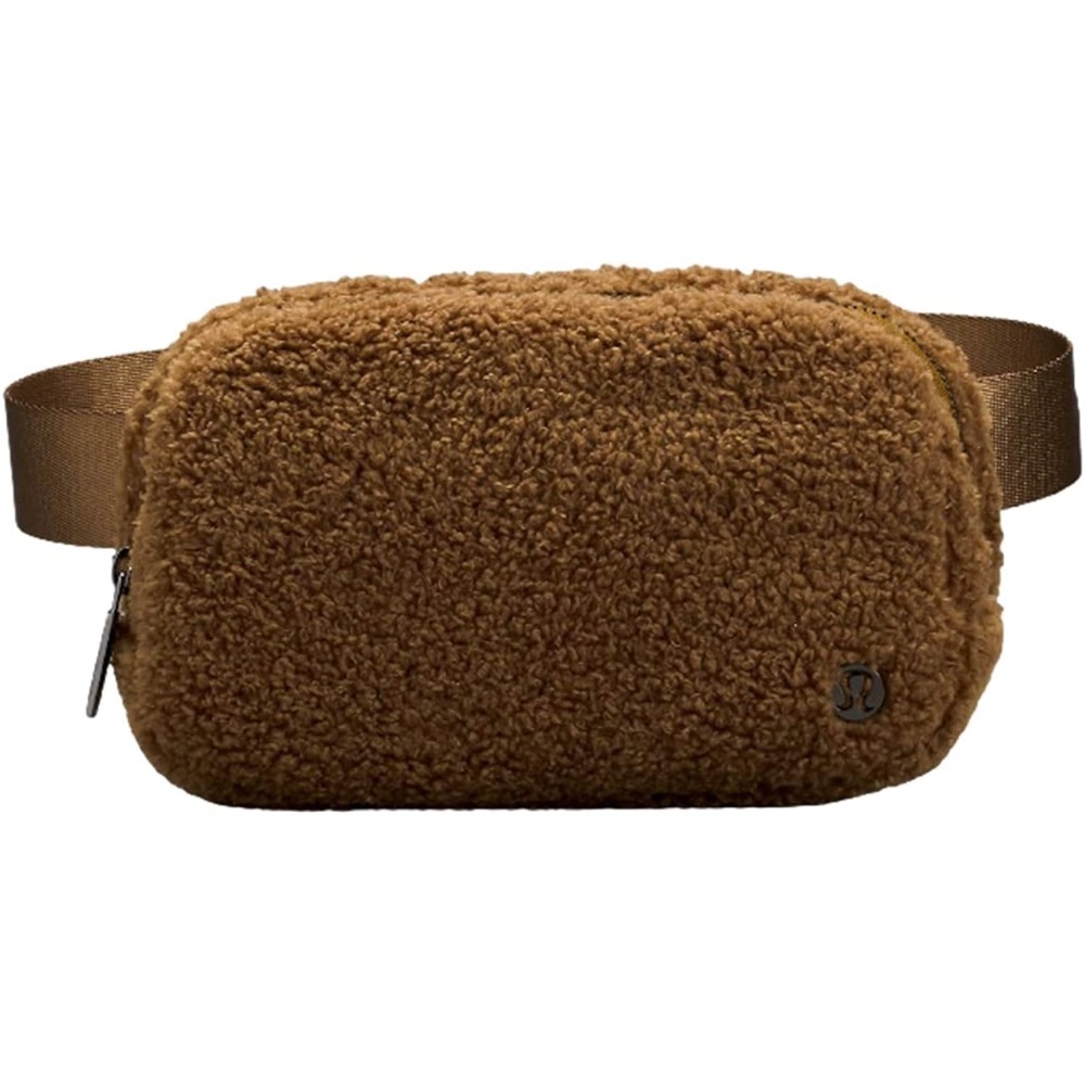 NWT Lululemon Everywhere Fleece Sherpa Belt Bag Burnt Caramel